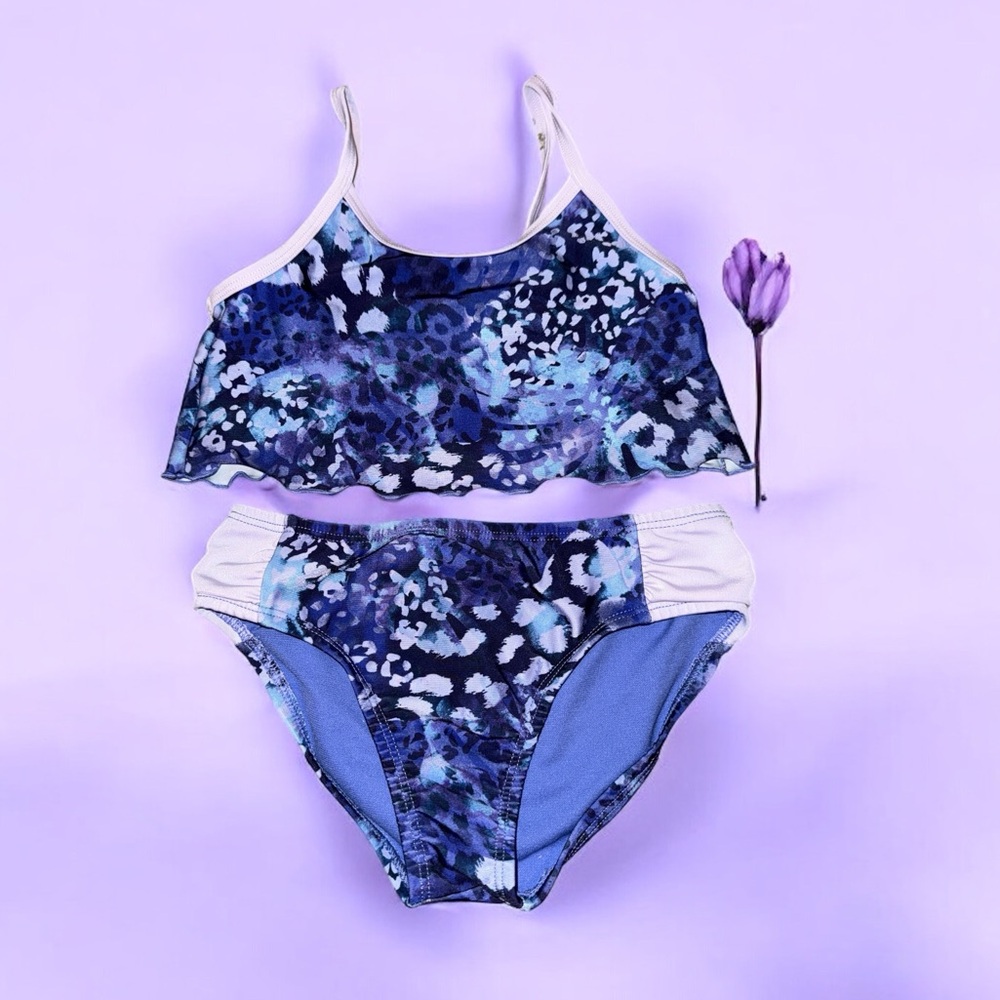 Girls Under Armour 2 Piece Swimsuit (6X)